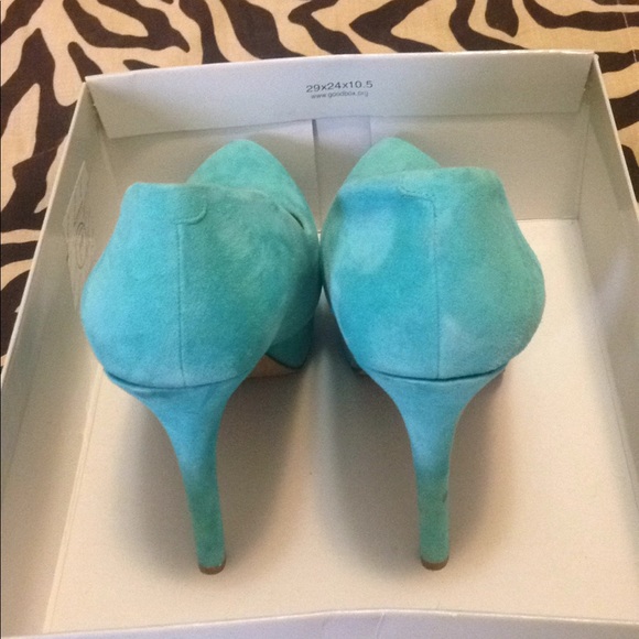 Jessica Simpson *WALEO* Miami Green size 8 1/2 - Picture 3 of 5